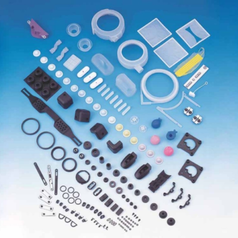 High Temperature Resistant Silicone Elastomer MVQ Compound Raw Material for Molding and Extrusion