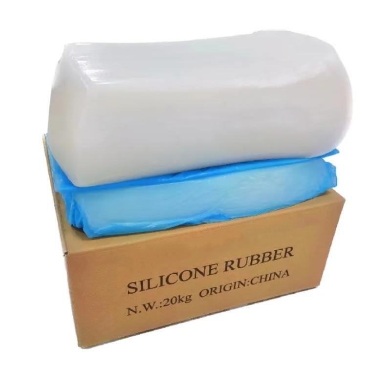 Milky White 5.0Mpa Tensile Strength Common Silicone Rubber for Molding and Extrusion