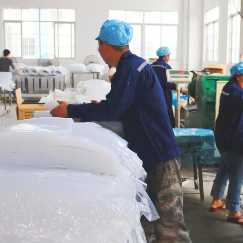 7.5Mpa 8% Tension Set MVQ Silicone White Silicone Rubber 6.5Mpa For Automotive Parts