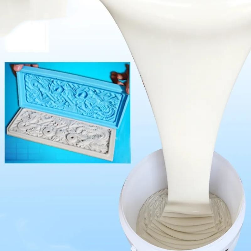 Food Grade Transparent LSR Liquid Silicone Rubber 450 Elongation For Food Mold Production