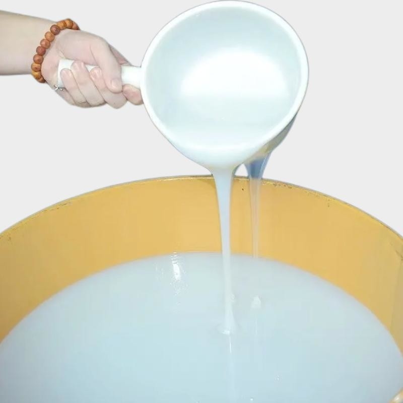 Maternal And Infant Grade Elastomer Silicone Raw Materials 6.5Mpa Colorless LSR Silicone Rubber
