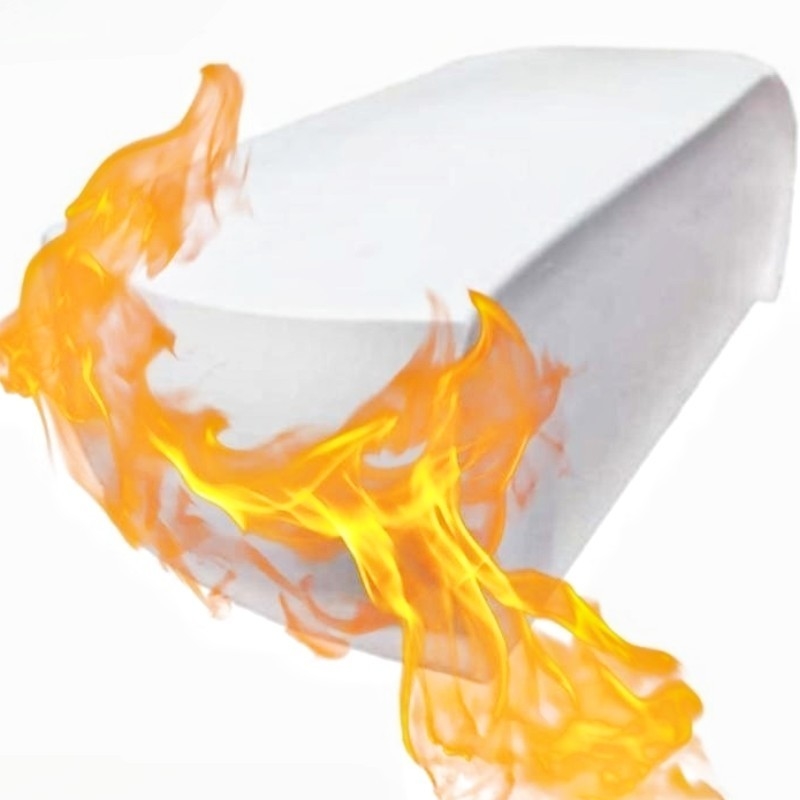 5Mpa 15kN/M Insulation Silicone Rubber White Color Fire Resistant