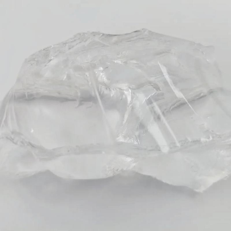 Colorless Methyl Vinyl Silicone Gum 110 45 - 70 Molecular Weight VMQ Material