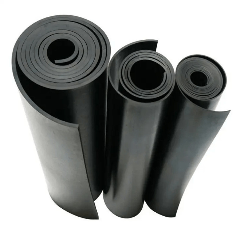 Black Color Electric Resistant Silicone Rubber Material 1.19 Density 350% Elongation